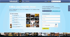 Desktop Screenshot of followmy.tv