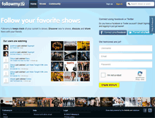 Tablet Screenshot of followmy.tv